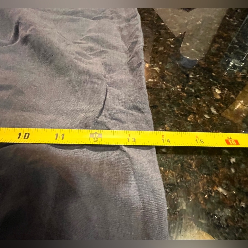 MARKETPLACE Handiwork of India MINIMALIST NATURAL COTTON LINEN PANTS - Picture 11 of 11